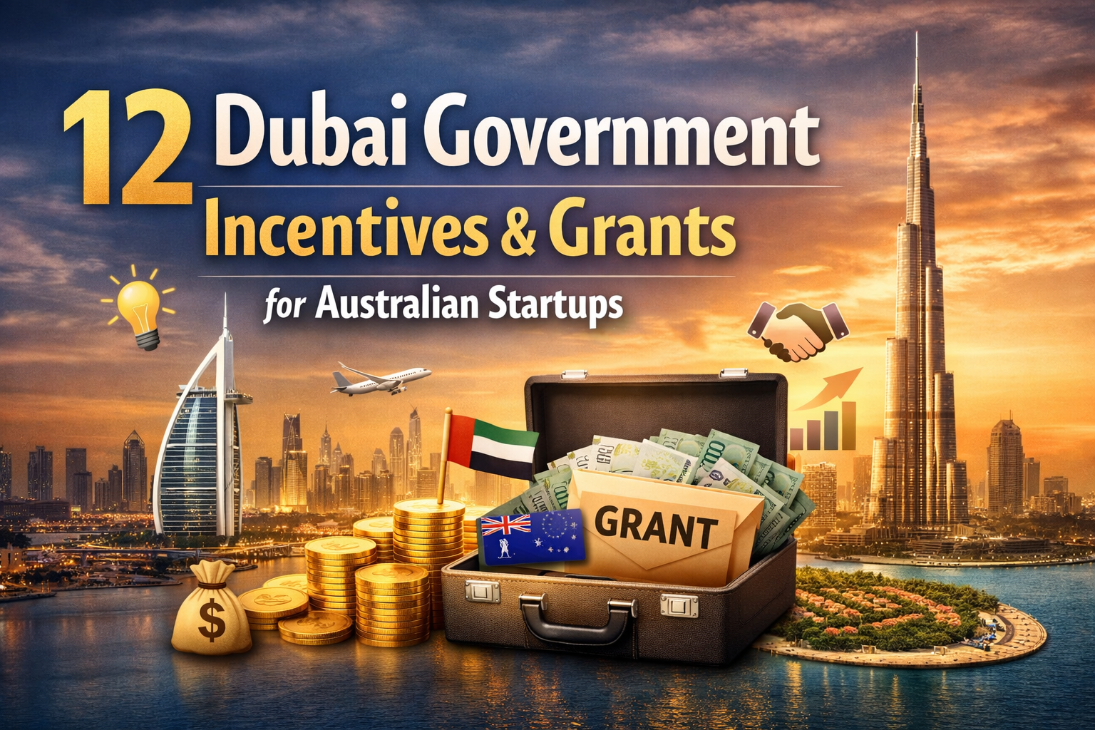 12 unique grants and government incentives