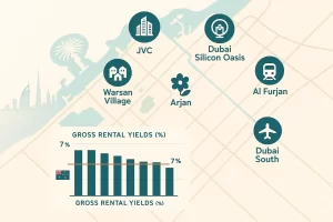 8 High-Growth Dubai Neighbourhoods Delivering 7%+ Rental Yields for Australian Property Investors - Main Image