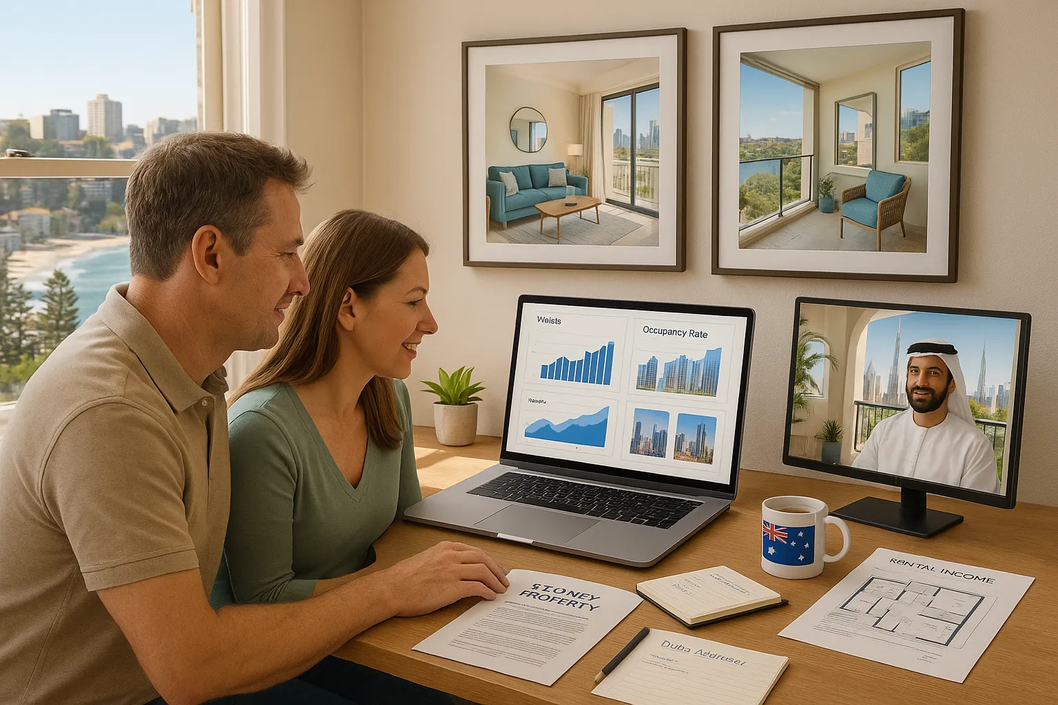 Case Study: How a Sydney Couple Built a 9% Net Yield Dubai Short-Term Rental Portfolio in 18 Months - Main Image