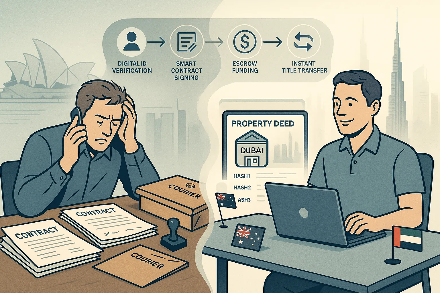 Blockchain-Powered Property Deals: A Practical Guide for Australian Investors Buying in Dubai - Main Image