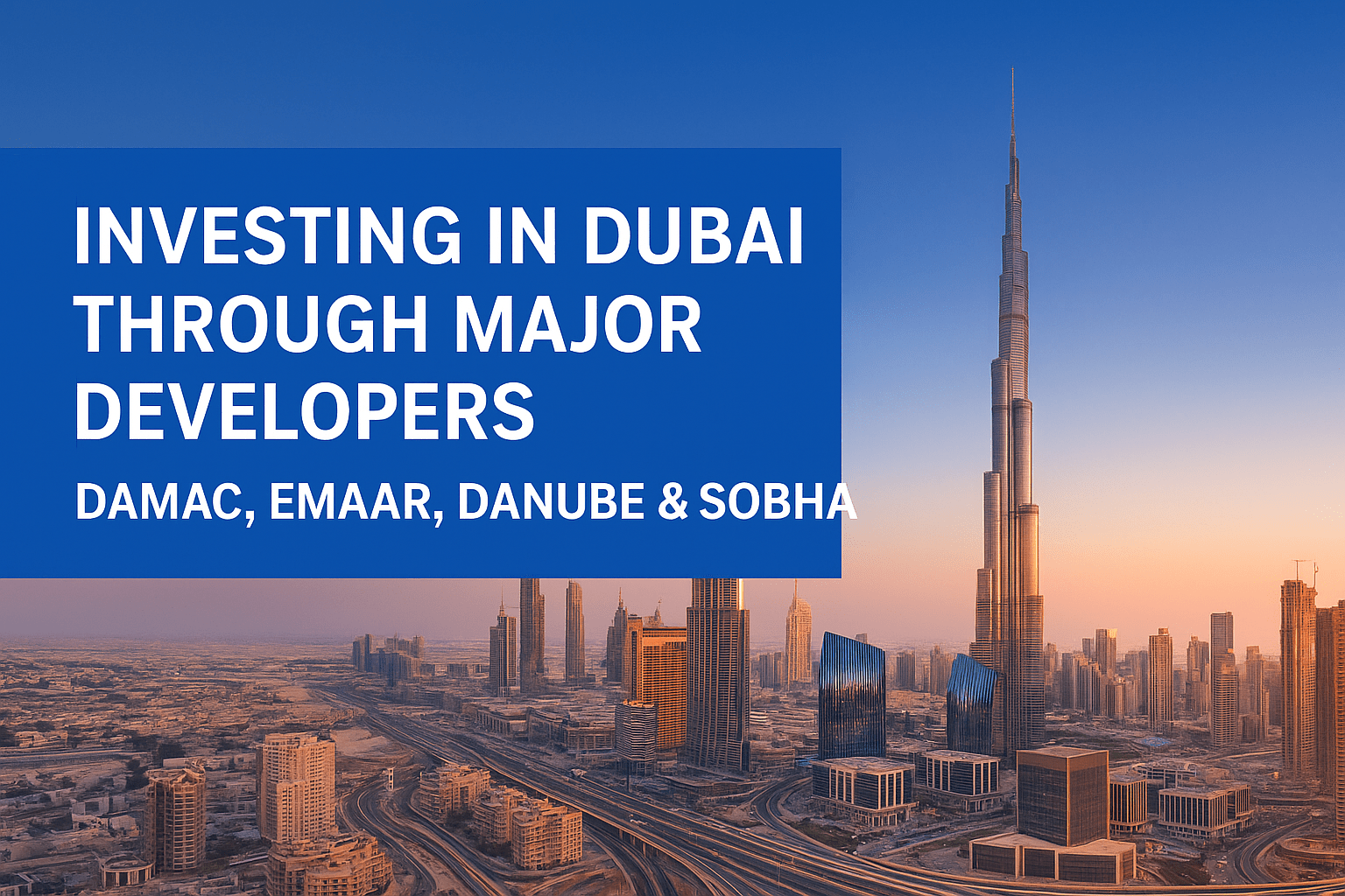 Investing in Dubai Through Major Developers