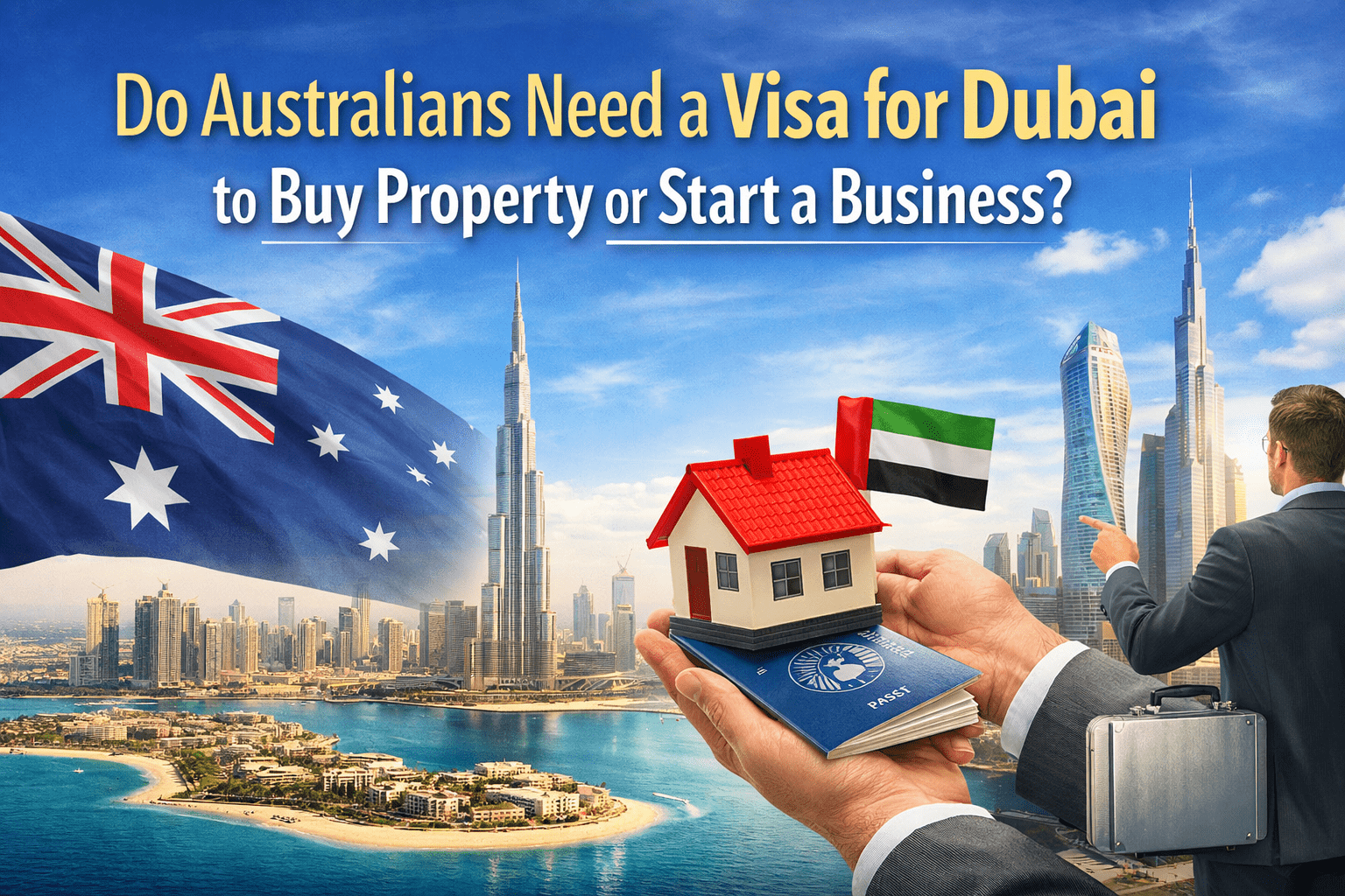 Need a Visa for Dubai to Buy Property or Start a Business