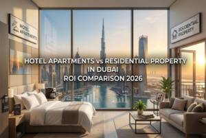 Hotel Apartments vs Residential Property in Dubai