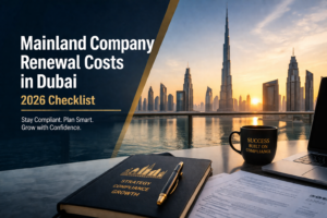 Mainland Company Renewal Costs in Dubai