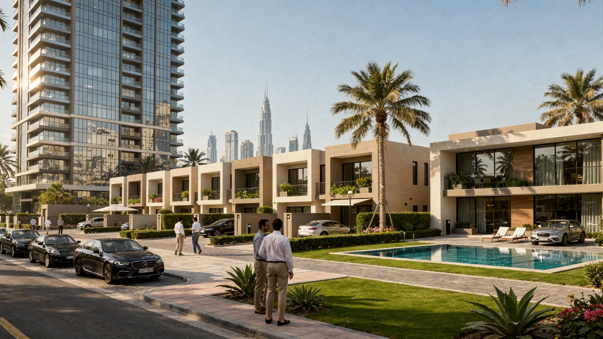 Apartments, Villas, and Townhouses